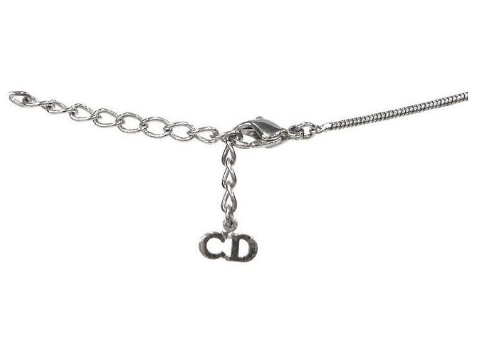 Dior Halskette aus versilbertem Material - Ansicht 3