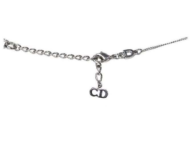 Dior Collar de plata con placa cúbica - vista 3