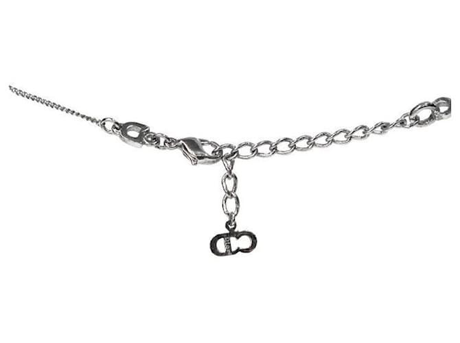 Dior Collar de plata con placa cúbica - vista 4
