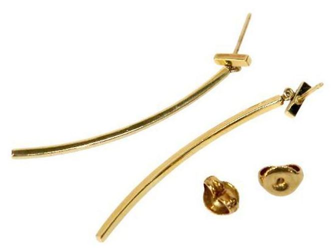 Tiffany & Co Pendientes Gold Bar Dorado - vista 4