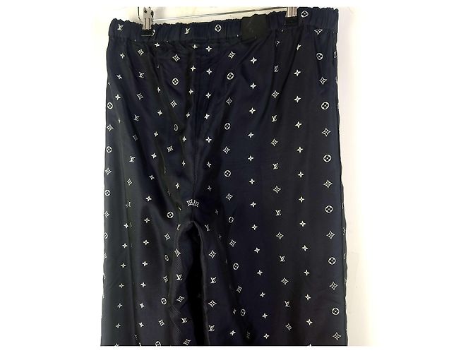 Louis Vuitton Seidenpyjamahosen mit Monogramm Mehrfarben - Ansicht 4