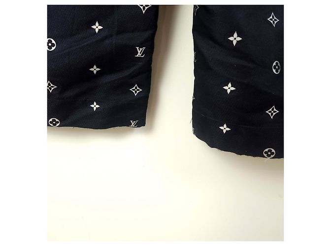 Louis Vuitton Seidenpyjamahosen mit Monogramm Mehrfarben - Ansicht 5