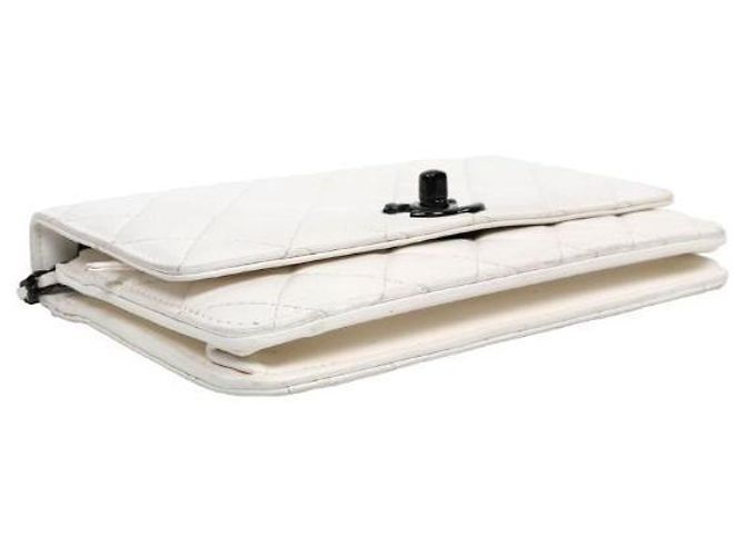Chanel CC Bianco Trendy CC WOC - vista 5
