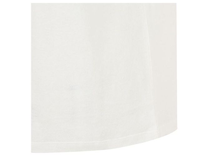 Chloé Weißes T-Shirt mit Logo-Print und kurzen Ärmeln - Ansicht 6