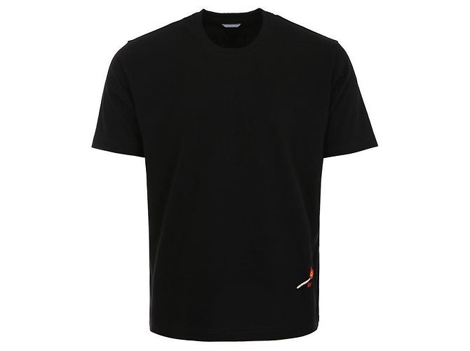 Bottega Veneta Besticktes T-Shirt mit kurzen Ärmeln Rot - Ansicht 2