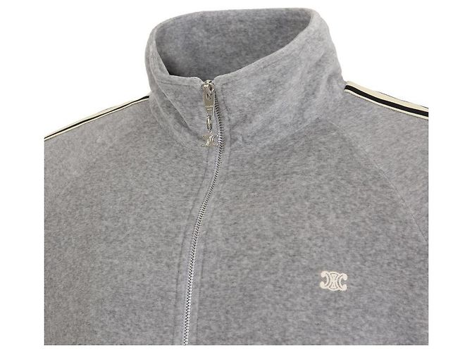 Céline Bestickte Samtjacke Tricorn Rot - Ansicht 7