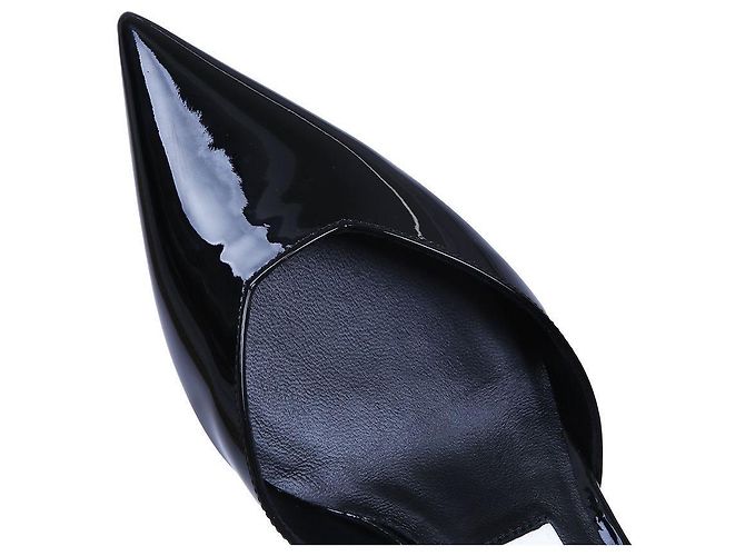 Jimmy Choo Schwarze Riemchenpumps - Ansicht 8