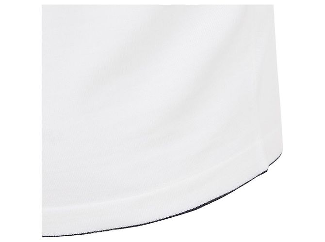 Kiton Weißes Wollstrick-T-Shirt - Ansicht 5