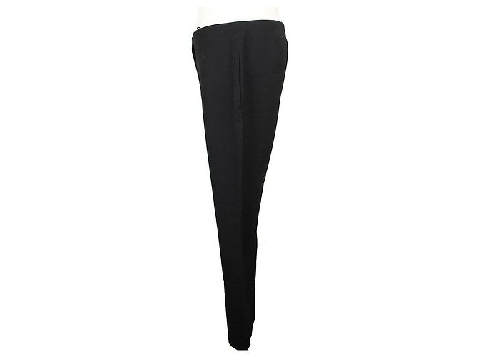 Jil Sander Pantalones de lana negros - vista 3