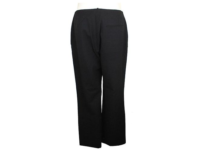 Jil Sander Pantalones de lana negros - vista 4