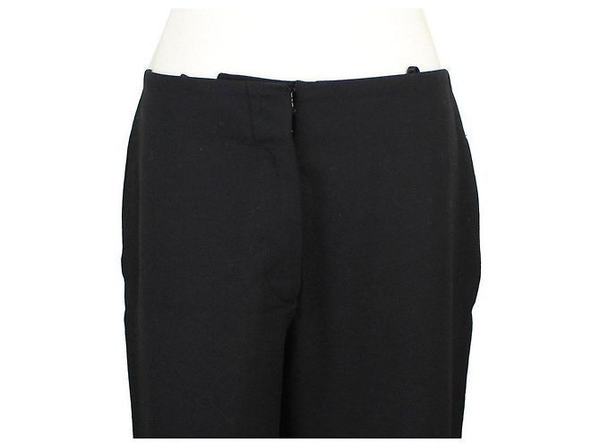 Jil Sander Pantalones de lana negros - vista 6