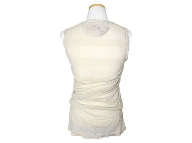 Burberry Ärmelloses Top Brit beige Braun - Ansicht 2