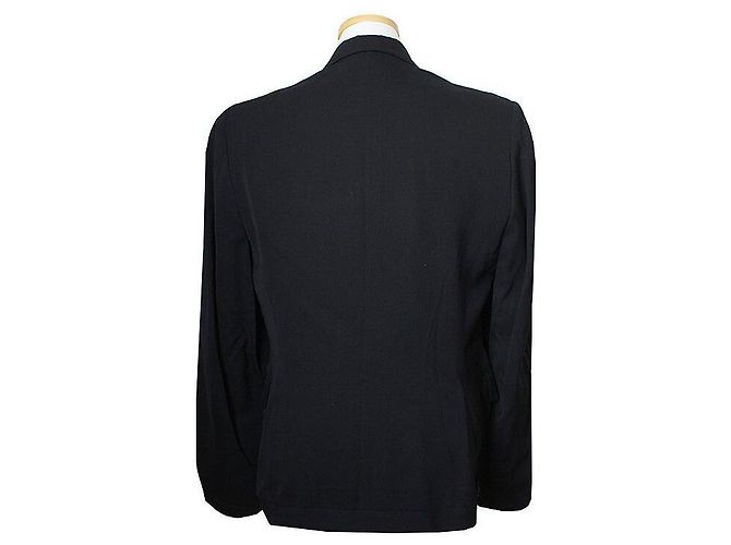Giacca e pantaloni neri doppiopetto Jil Sander Nero - vista 3