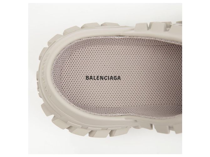 Balenciaga Sandali Clog Bouncer Taglia Marrone - vista 11