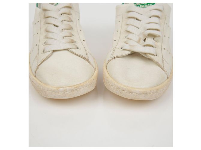 Balenciaga Baskets Adidas Stan Smith Taille Blanc - vue 5