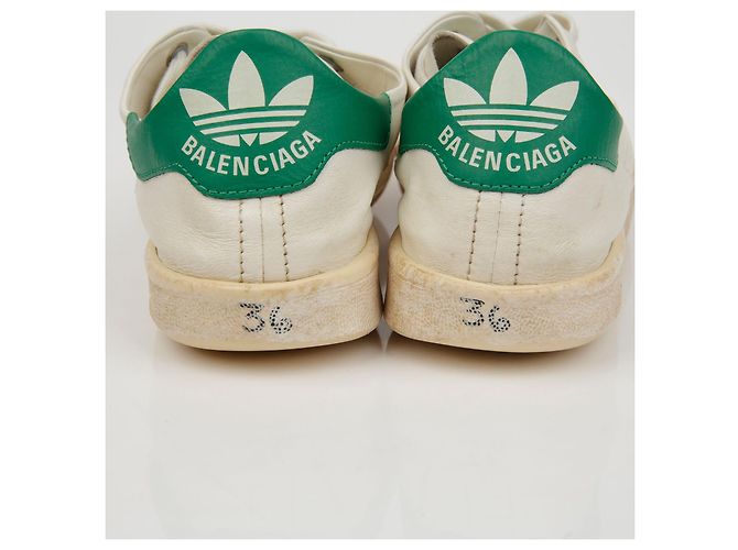 Balenciaga Baskets Adidas Stan Smith Taille Blanc - vue 9