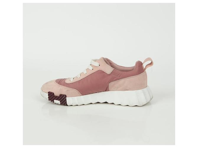 Hermès Baskets Bouncing Rose - vue 7