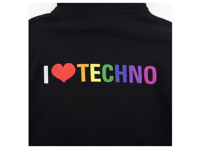 Balenciaga Sudadera Techno con Cremallera Talla Negro - vista 11