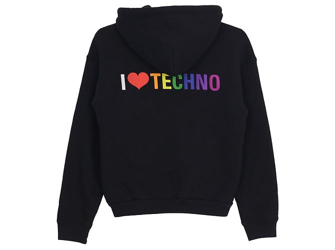 Balenciaga Sudadera Techno con Cremallera Talla Negro - vista 2