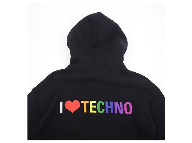 Balenciaga Sudadera Techno con Cremallera Talla Negro - vista 9