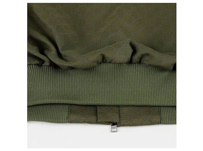 Gucci Giacca con cappuccio in ribstop Marrone - vista 14