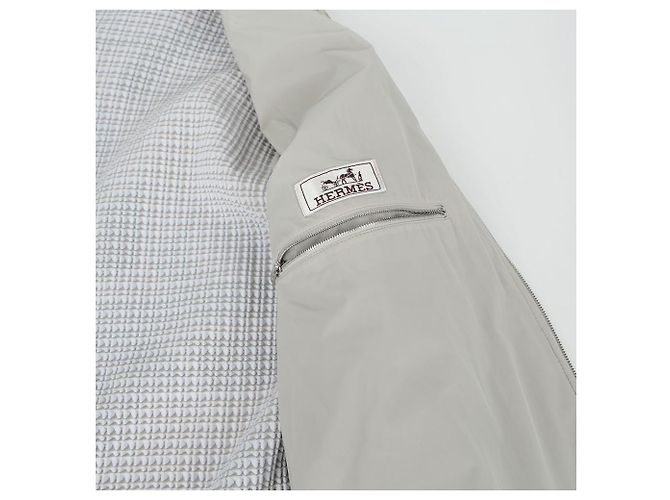Hermès Giacca con cappuccio Taglia Marrone - vista 7