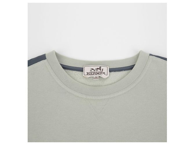 Hermès XL Size Short Sleeve Sweatshirt Green - view 4