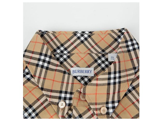 Burberry Karohemd Größe XL Braun - Ansicht 4