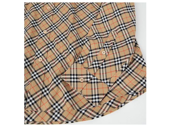 Burberry Karohemd Größe XL Braun - Ansicht 6