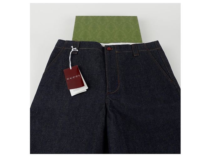 Gucci Denim-Shorts Größe Blau - Ansicht 3