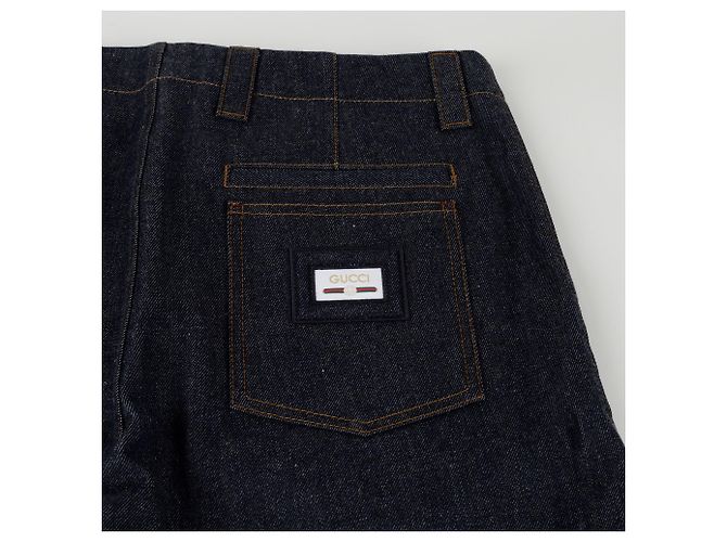Gucci Denim-Shorts Größe Blau - Ansicht 9
