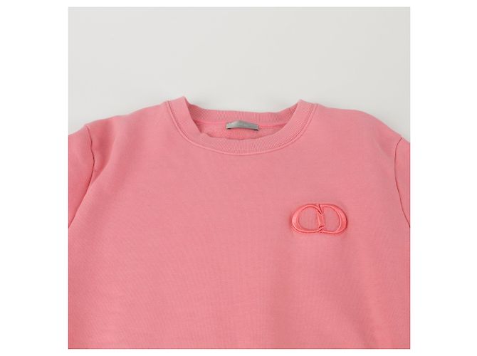 Dior Size CD Logo Sweatshirt Pink - view 3