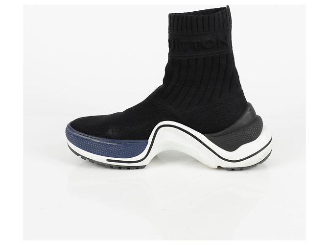 Louis Vuitton Sneakers Calzini LV Archlight Nero - vista 6