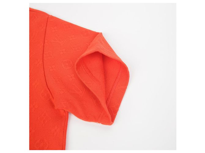 Louis Vuitton T-shirt con tasca e logo taglia Arancione - vista 6