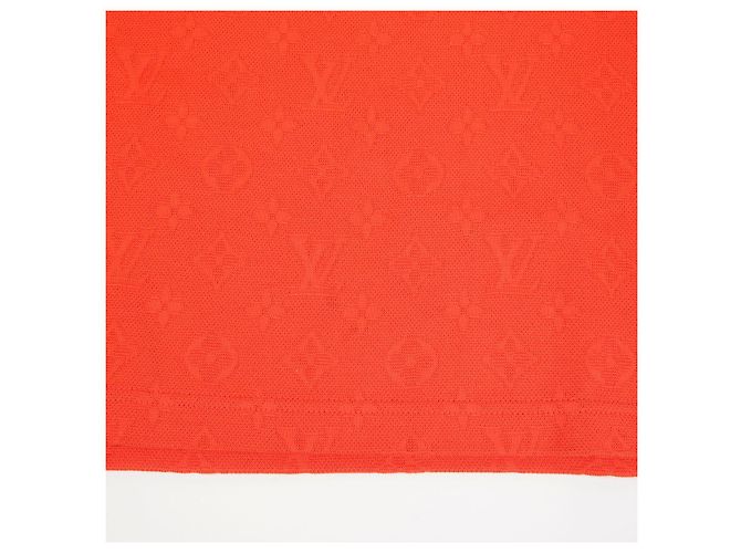 Louis Vuitton T-shirt con tasca e logo taglia Arancione - vista 7