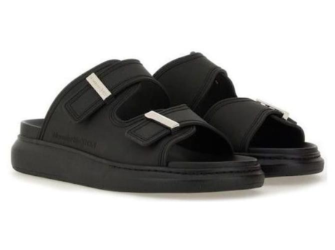 Alexander Mcqueen Slide Ibrido Nero - vista 5