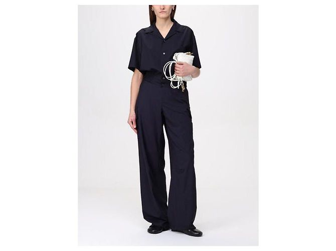 Bottega Veneta Pantalones cargo de lana fina Azul - vista 5