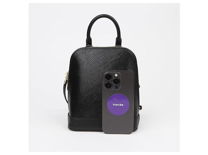 Louis Vuitton Zaino Alma Nero - vista 9