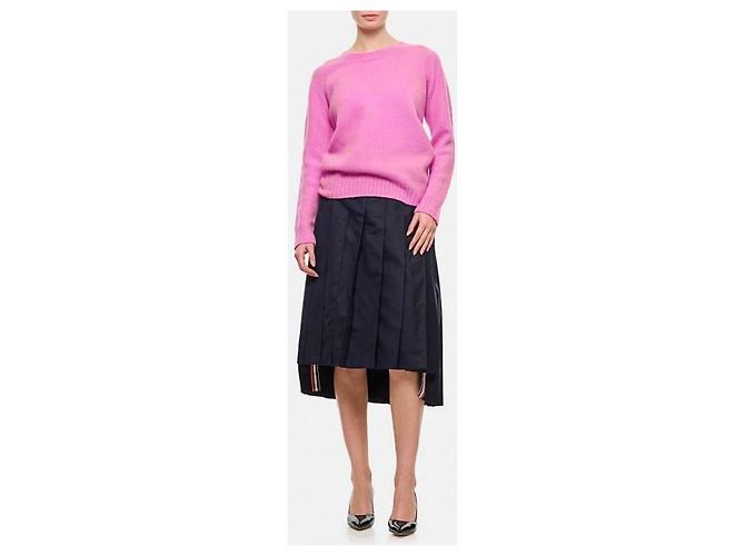 Thom Browne Knieplissierte Twill-Rock - Ansicht 5