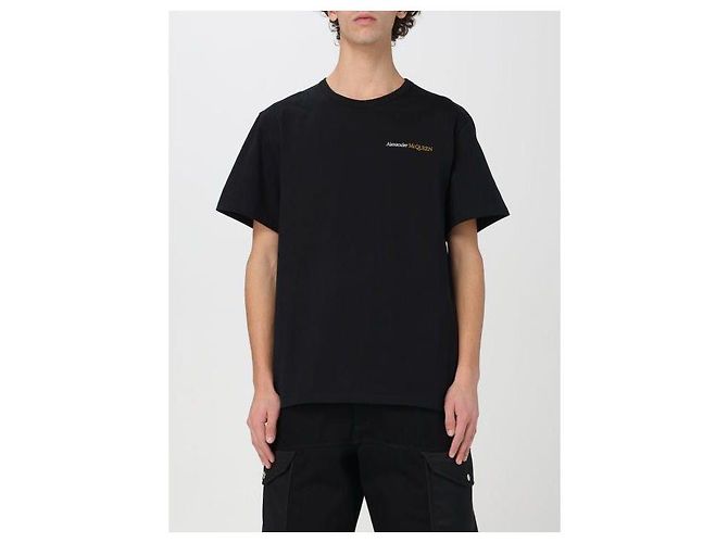 Alexander Mcqueen T-Shirt mit reflektierendem Logo - Ansicht 4