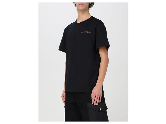 Alexander Mcqueen T-Shirt mit reflektierendem Logo - Ansicht 7