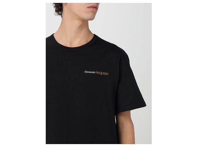 Alexander Mcqueen T-Shirt mit reflektierendem Logo - Ansicht 8