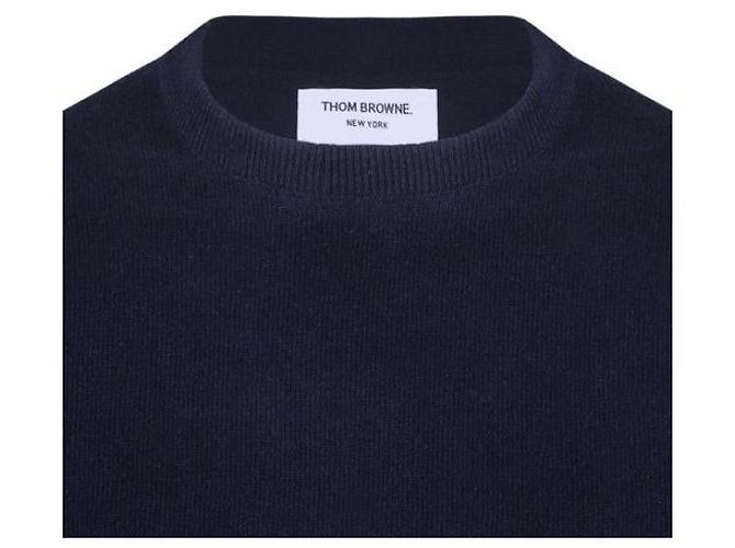 Thom Browne Classic Cashmere Pullover Knit - view 6