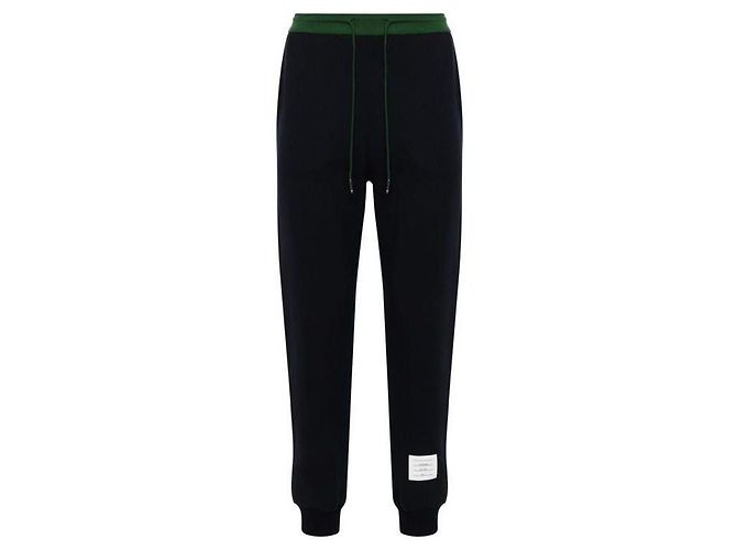 Thom Browne Bürstete Farbblock-Sweatpants Blau - Ansicht 4