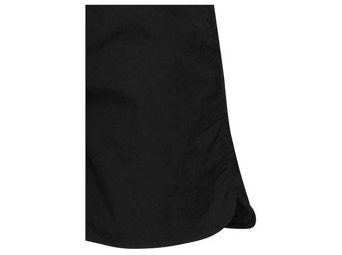Moncler Badehosen mit zerknittertem Logo-Patch - Ansicht 7