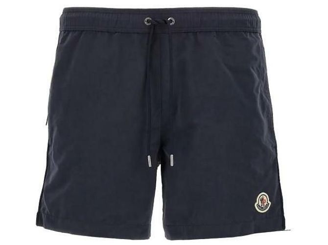 Moncler Pantaloni da bagno con patch logo - vista 4