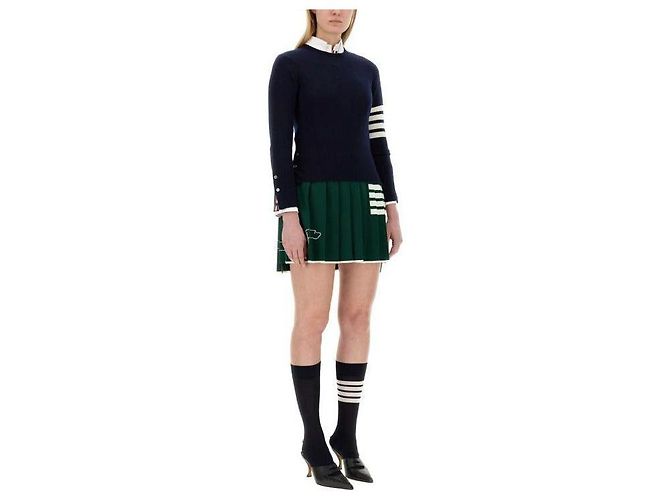 Thom Browne Classic Cashmere Pullover Knit - view 5