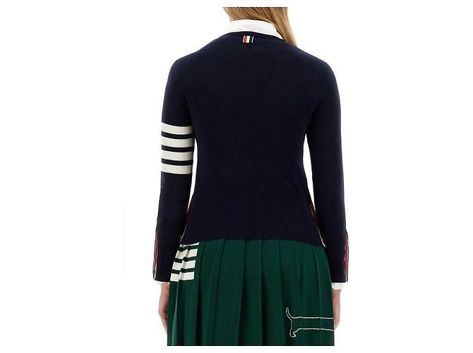 Thom Browne Classic Cashmere Pullover Knit - view 6