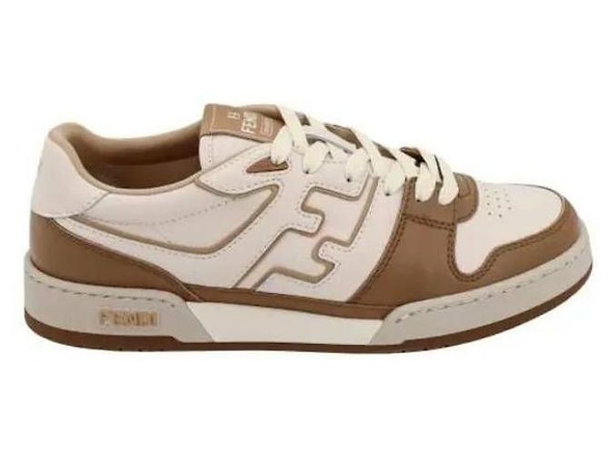 Fendi Sneakers basse in pelle - vista 4