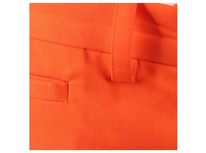 Hermès Pantaloni Arancione - vista 4